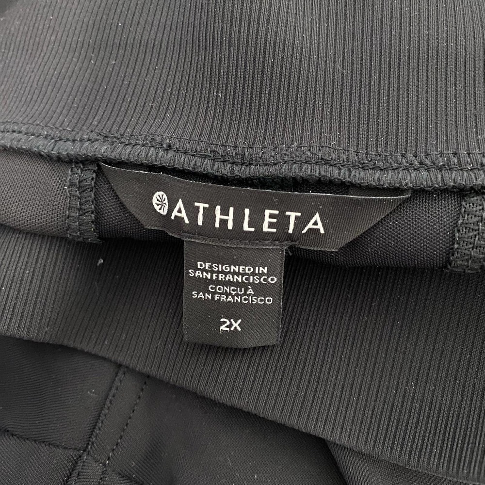 ATHLETA Venice Flare Pant Wide Leg Black Size 2X - Picture 3 of 10
